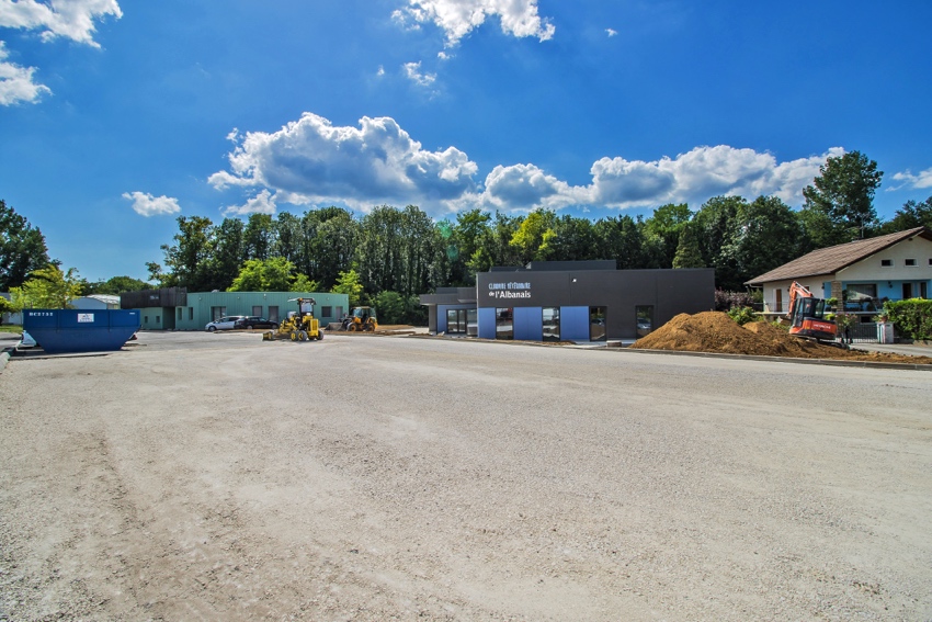 Suivi de chantier Clinique de l'Albanais (du 2 au 15 juillet 2018)